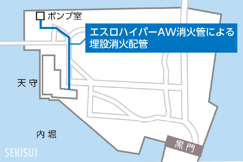 施工範囲概略図