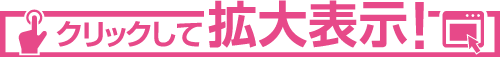 拡大表示されます。